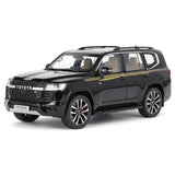 [TOY] 1:24 Toyota 2021 Land Cruiser GR Sport Black Model Car Die-Cast