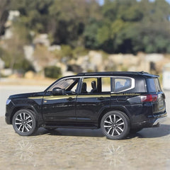 [TOY] 1:24 Toyota 2021 Land Cruiser GR Sport Black Model Car Die-Cast