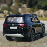 [TOY] 1:24 Toyota 2021 Land Cruiser GR Sport Black Model Car Die-Cast