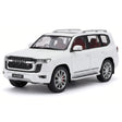 [TOY] 1:24 Toyota 2021 Land Cruiser GR Sport blanc voiture miniature Die-Cast