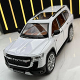 [TOY] 1:24 Toyota 2021 Land Cruiser GR Sport blanc voiture miniature Die-Cast