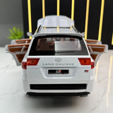 [TOY] 1:24 Toyota 2021 Land Cruiser GR Sport blanc voiture miniature Die-Cast