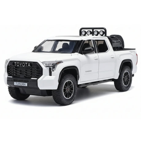 [TOY] 1:24 Toyota 2022 Tundra XK70 valkoinen pienoismalli Die-Cast