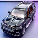 [TOY] 1:24 Toyota 2023 Land Cruiser Prado J50 zwart modelauto Die-Cast