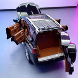 [TOY] 1:24 Toyota 2023 Land Cruiser Prado J50 zwart modelauto Die-Cast