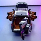 [TOY] 1:24 Toyota 2023 Land Cruiser Prado J50 zwart modelauto Die-Cast