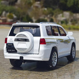 [TOY] 1:24 Toyota 2023 Land Cruiser Prado J50 White Model Car Die-Cast