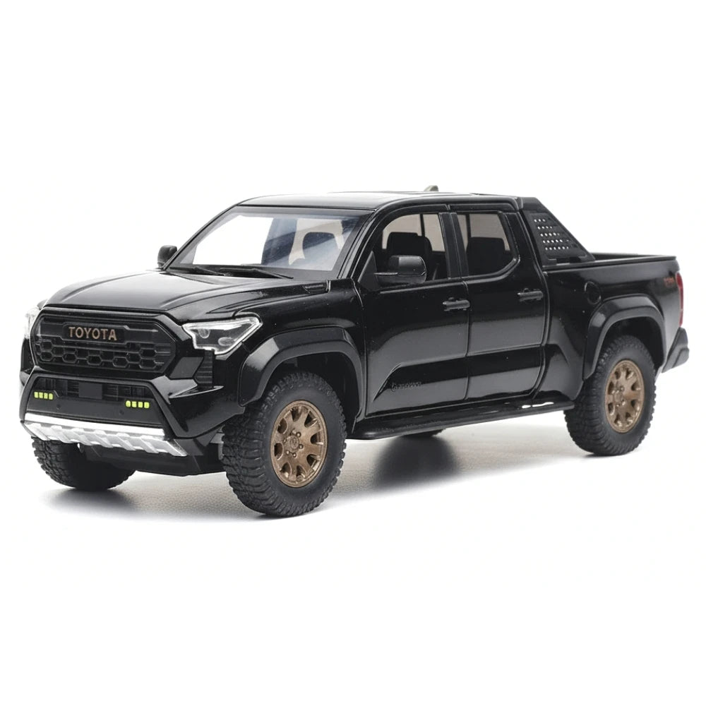 [TOY] 1:24 Toyota 2024 Tacoma Black Model Car Die-Cast