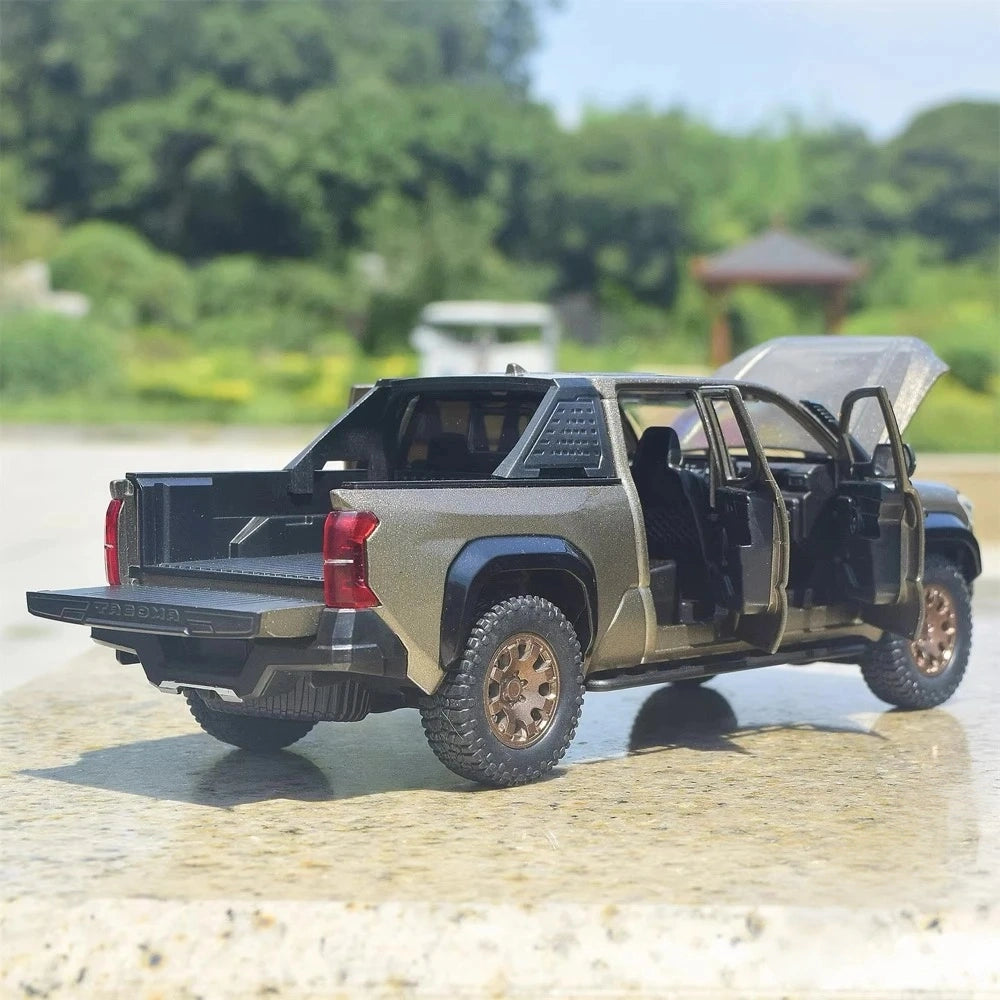 [TOY] 1:24 Toyota 2024 Tacoma Brown Model Car Die-Cast