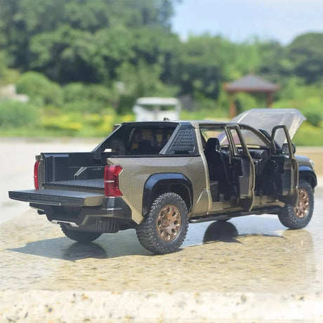 Toyota 2024 Tacoma Brown 1:24 – model wyświetlacza odlewany z odlewu