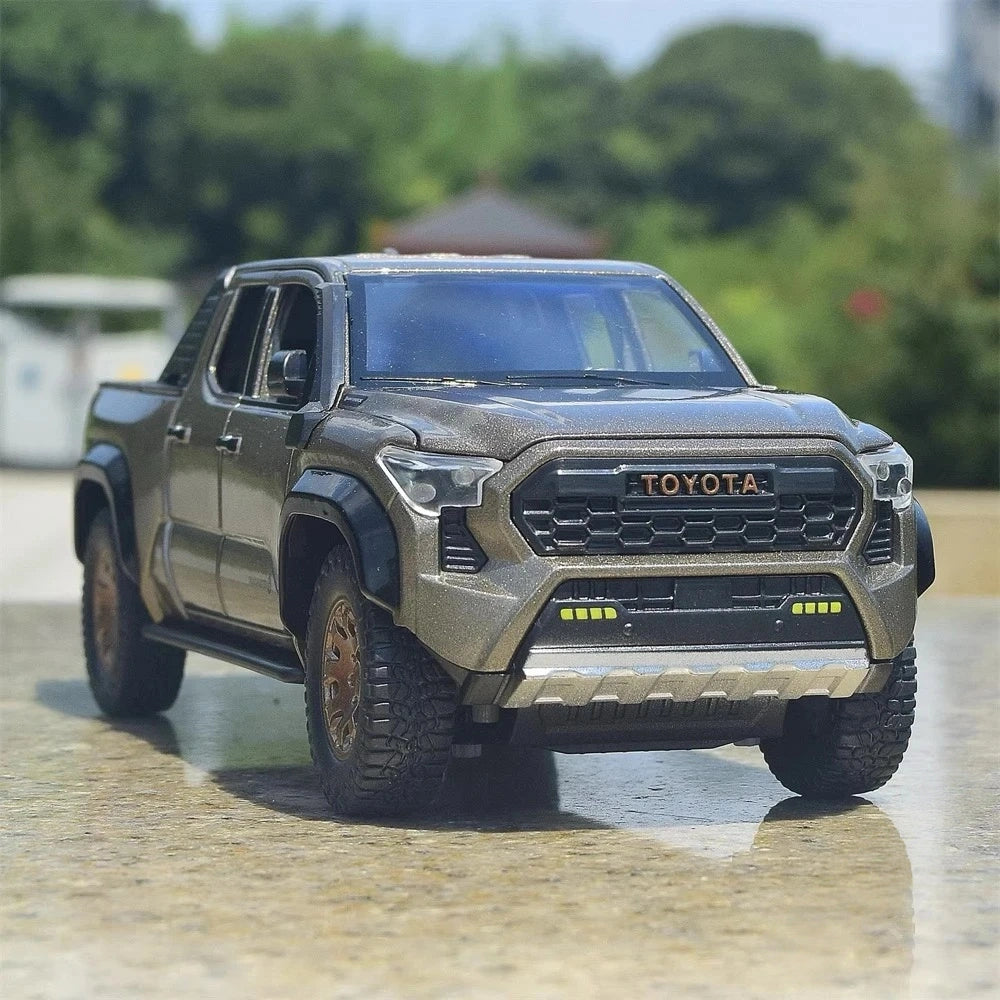 [TOY] 1:24 Toyota 2024 Tacoma Brown Model Car Die-Cast