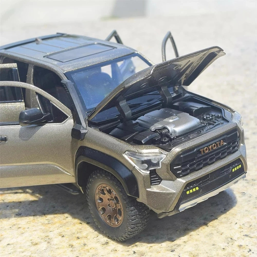 [TOY] 1:24 Toyota 2024 Tacoma Brown Model Car Die-Cast