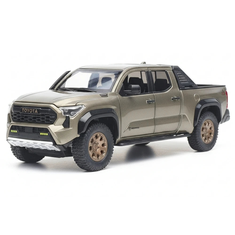 [TOY] 1:24 Toyota 2024 Tacoma Brown Model Car Die-Cast