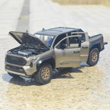 [TOY] 1:24 Toyota 2024 Tacoma Brown Model Car Die-Cast
