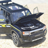 [TOY] 1:24 Toyota 2025 Land Cruiser Prado J250 Black Model Car Die-Cast