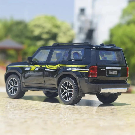 Toyota 2025 Land Cruiser Prado J250 Black 1:24 – model wyświetlacza odlewany