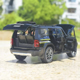 [TOY] 1:24 Toyota 2025 Land Cruiser Prado J250 Black Model Car Die-Cast