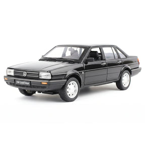 [TOY] 1:24 Volkswagen 1981 Santana zwart modelauto Die-Cast