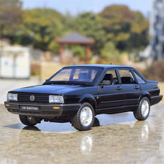 [TOY] 1:24 Volkswagen 1981 Santana nero modellino di auto Die-Cast