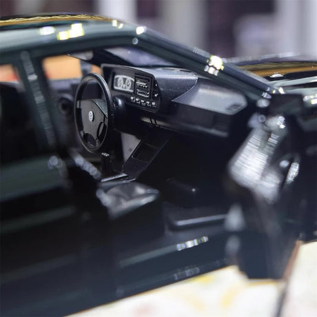 [TOY] 1:24 Volkswagen 1981 Santana zwart modelauto Die-Cast