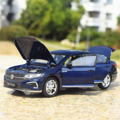 [TOY] 1:24 Volkswagen 2023 Passat NMS Blue Model Car Die-Cast