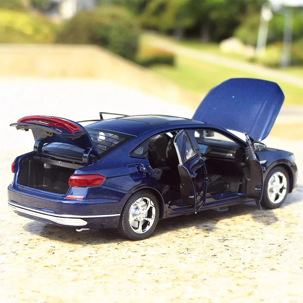 [TOY] 1:24 Volkswagen 2023 Passat NMS Blue Model Car Die-Cast