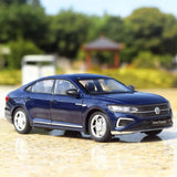[TOY] 1:24 Volkswagen 2023 Passat NMS blu modellino di auto Die-Cast