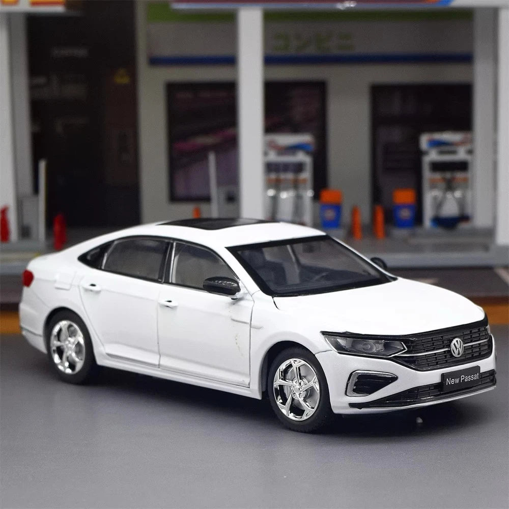 [TOY] 1:24 Volkswagen 2023 Passat NMS White Model Car Die-Cast