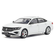 Volkswagen 2023 Passat NMS blanco 1:24 – coche a escala de metal fundido para exposición