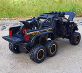 [TOY] 1:28 Ford 2020 F-150 Raptor 6x6 Off-Road Matte Black Model Car Die-Cast