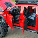 [TOY] 1:28 Ford 2020 F-150 Raptor 6x6 Off-Road Red Model Car Die-Cast
