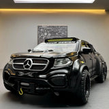 [TOY] 1:28 Mercedes-Benz 2023 X-Class 6x6 Black Model Car Die-Cast