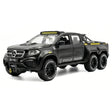 [TOY] 1:28 Mercedes-Benz 2023 X-Class 6x6 Black Model Car Die-Cast