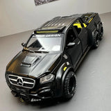 [TOY] 1:28 Mercedes-Benz 2023 X-Class 6x6 Black Model Car Die-Cast