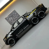 [TOY] 1:28 Mercedes-Benz 2023 X-Class 6x6 Black Model Car Die-Cast