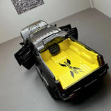 [TOY] 1:28 Mercedes-Benz 2023 X-Class 6x6 Black Model Car Die-Cast