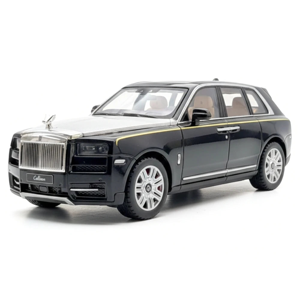 [TOY] 1:28 Rolls-Royce 2018 Cullinan nero modellino di auto Die-Cast
