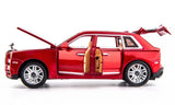 [TOY] 1:28 Rolls-Royce 2018 Cullinan レッド モデルカー Die-Cast