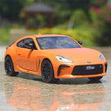 [TOY] 1:28 Toyota 2021 GR86 Orange Model Car Die-Cast