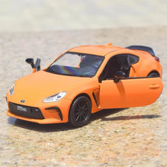 [TOY] 1:28 Toyota 2021 GR86 Orange Model Car Die-Cast