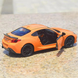 [TOY] 1:28 Toyota 2021 GR86 Orange Model Car Die-Cast