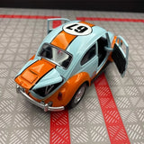 [TOY] 1:24 Volkswagen 1967 Beetle Gulf modellino di auto Die-Cast