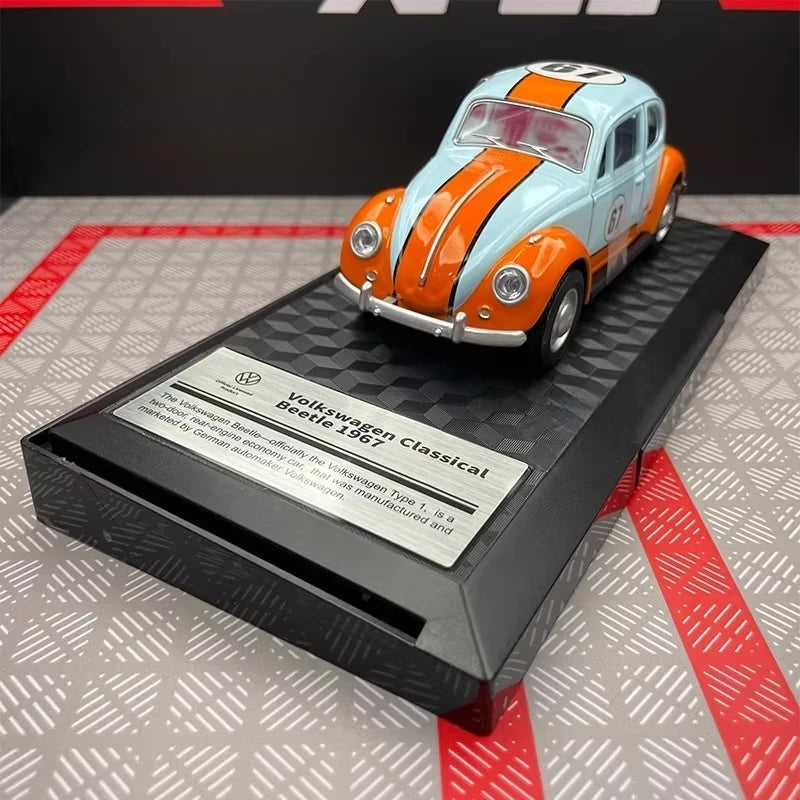 [TOY] 1:24 Volkswagen 1967 Beetle Gulf Model Car Die-Cast