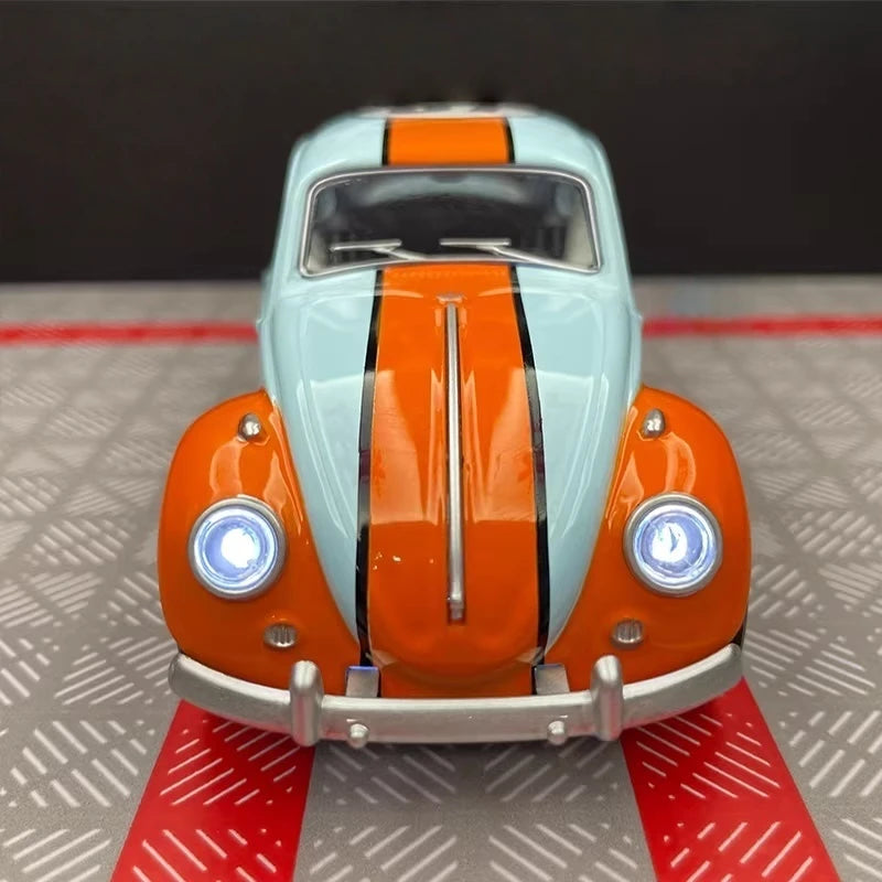 [TOY] 1:24 Volkswagen 1967 Beetle Gulf Model Car Die-Cast