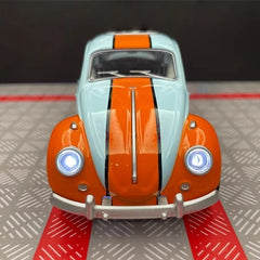[TOY] 1:24 Volkswagen 1967 Beetle Gulf Model Car Die-Cast