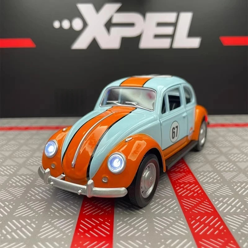 [TOY] 1:24 Volkswagen 1967 Beetle Gulf Model Car Die-Cast