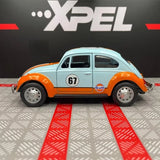 [TOY] 1:24 Volkswagen 1967 Beetle Gulf modellino di auto Die-Cast