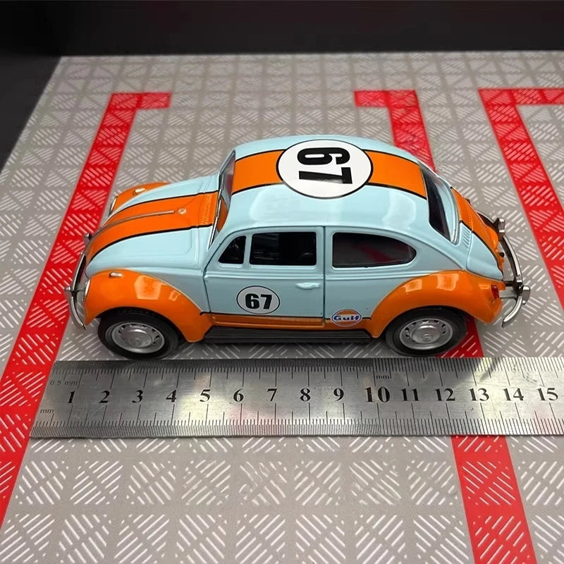 [TOY] 1:24 Volkswagen 1967 Beetle Gulf Model Car Die-Cast