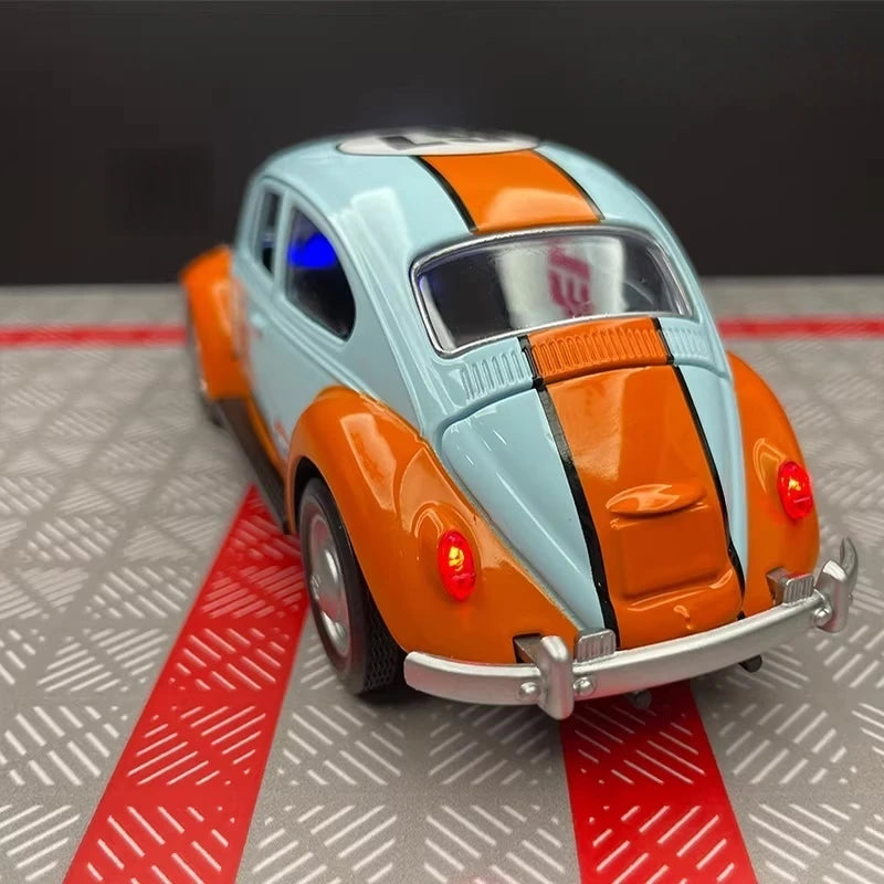 [TOY] 1:24 Volkswagen 1967 Beetle Gulf Model Car Die-Cast
