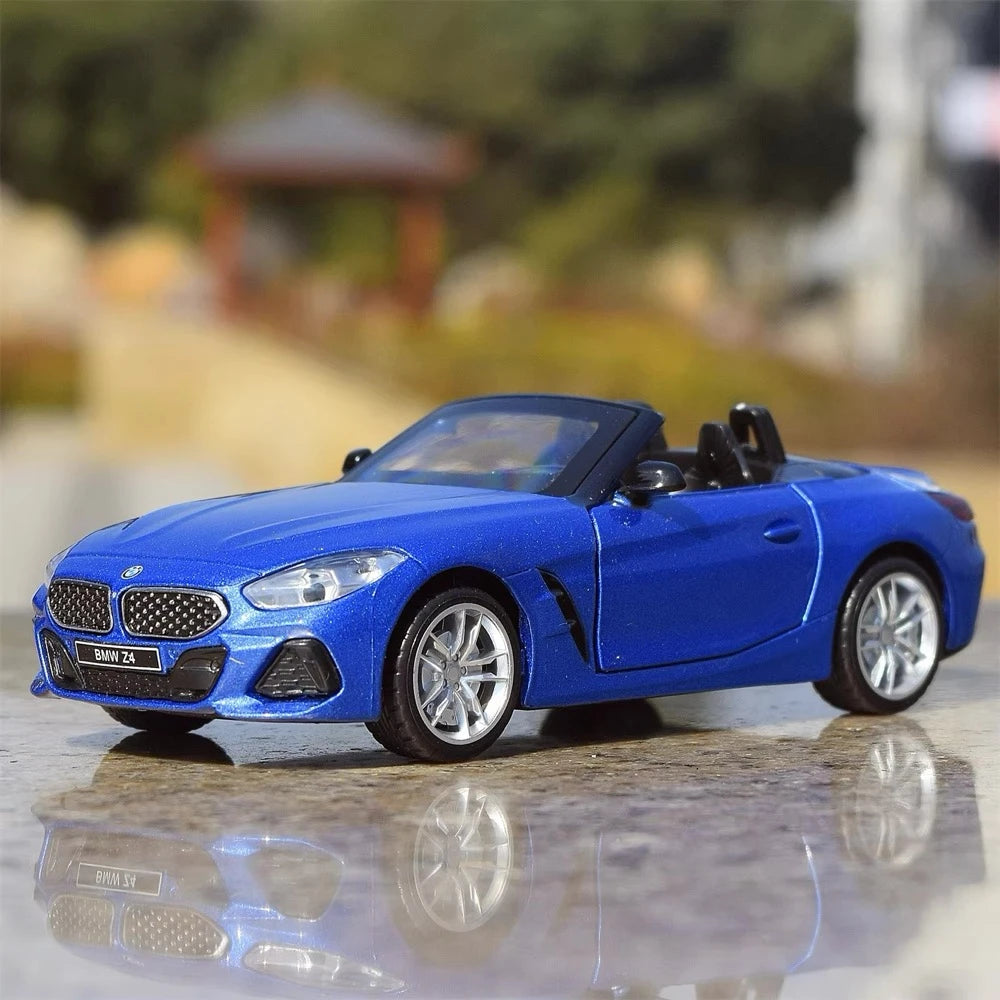[TOY] 1:30 BMW 2019 G29 Z4 Blue Model Car Die-Cast
